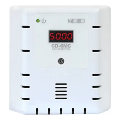 Detector, Controlador y Transductor de Dióxido de Carbono (CO2) para Panel de Detección de Incendio