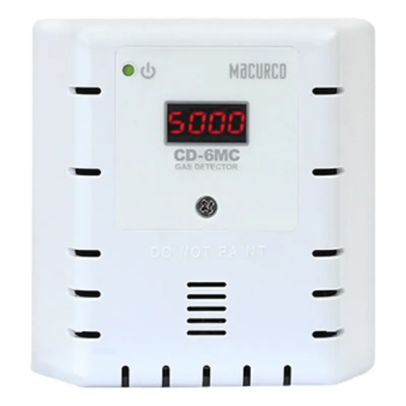Detector, Controlador y Transductor de Dióxido de Carbono (CO2) para Panel de Detección de Incendio