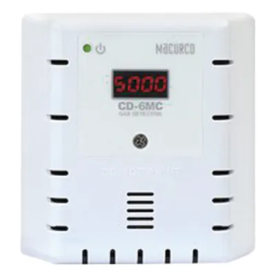 Detector, Controlador y Transductor de Dióxido de Carbono (CO2) para Panel de Detección de Incendio