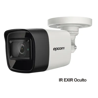 Bala TURBOHD 4K (8 Megapixel) / Gran Angular 102° / Lente 2.8 mm / Exterior IP67 / IR EXIR 30 mts / dWDR