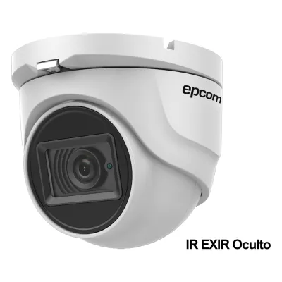 Eyeball TURBOHD 4K (8Megapixel) / Gran Angular 102° / Lente 2.8 mm / Exterior IP67 / IR EXIR 30 mts / dWDR / TVI-AHD-CVI-CVBS