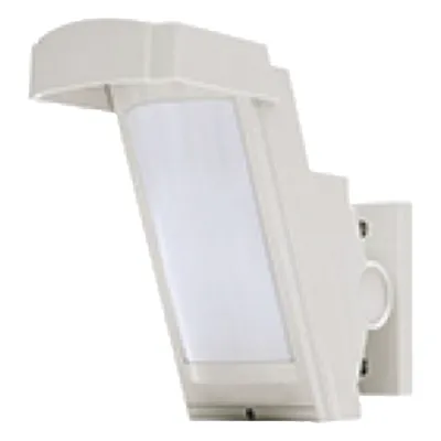 Detector de Movimiento doble tecnologia MW&PIR/ 100% Exterior / Cableado / Hasta 12 metros a 85°; de cobertura/ Instalación a 3 metros / Compatible con cualquier panel de alarma