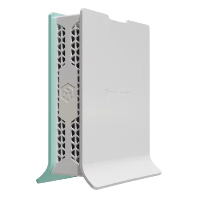 (hAP ax lite) Router WiFi 2.4 Gen6 802.11b/g/n/ax 160mW de potencia, 4 puertos Gigabit