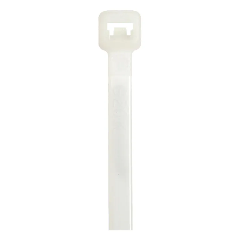 Cincho de Nylon 6.6 StrongHold™, 533mm largo x 7.6mm ancho, Color Natural, Plenum, Paquete de 100pz