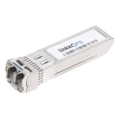 Transceptor Óptico SFP+ (Mini-Gbic) / Monomodo 1550 nm / 10 Gbps / 10GBASE-ER / Conectores LC/UPC Dúplex / DDM / Hasta 40 km