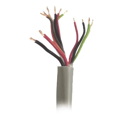 Bobina de 152 m (500 ft) / Cable Compuesto para Control de Acceso 5 pares 22 AWG + 1 par 18 AWG / Intemperie / Gris