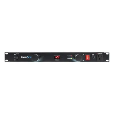 PDU para Distribución de Energía, Montaje en Rack, 11 salidas, Instalación Horizontal, de 19in, 1U, 15 Amp, 120 Vca, Con Indicador Led Y Display