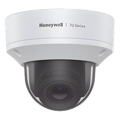 Domo IP para exterior de 8 Megapíxeles con lente varifocal motorizado, WDR 130 dB e IA de intrusión y reconocimiento facial, NDAA
