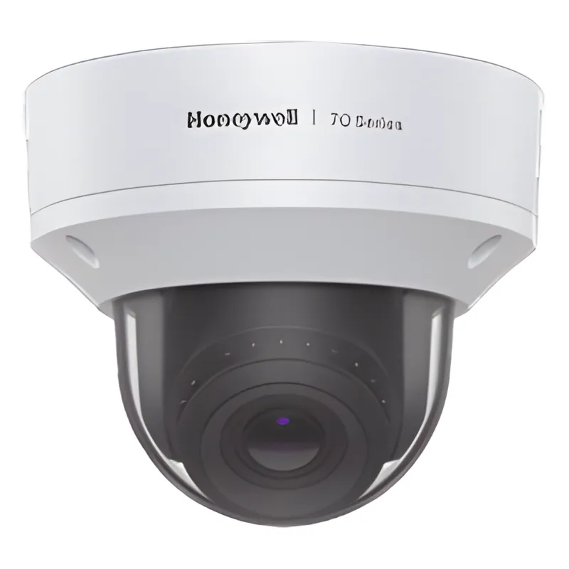 Domo IP para exterior de 8 Megapíxeles con lente varifocal motorizado, WDR 130 dB e IA de intrusión y reconocimiento facial, NDAA