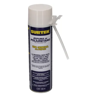 Espuma de Poliuretano / Capacidad 500 ml.