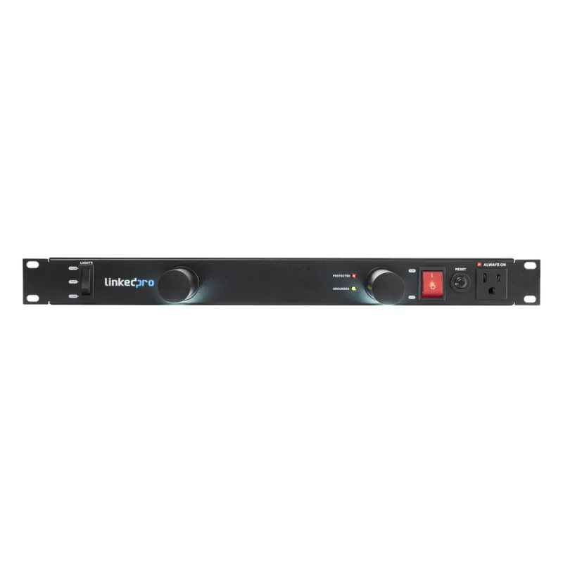 PDU para Distribución de Energía, Montaje en Rack, 11 salidas, Instalación Horizontal, de 19in, 1U, 15 Amp, 120 Vca, Con Indicador Led