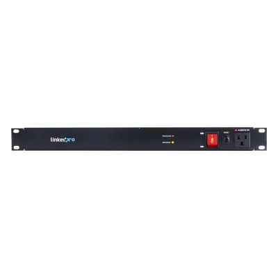 PDU para Distribución de Energía, Montaje en Rack, 11 salidas, Instalación Horizontal, de 19in, 1U, 15 Amp, 120 Vca