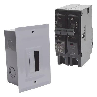 Kit Centro de Carga para empotrar con 1 Interruptor Térmico de 2 Polos, 30Amp 120/240Vca 10kA.