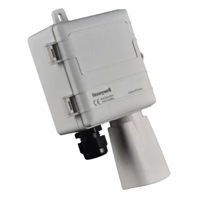 Sensor de humedad y temperatura para exterior con protector solar, termistor 20 kΩ, exactitud ±3% HR
