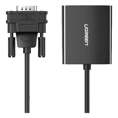 VGA Macho / Salida: HDMI Hembra / Resolución de 1080P@60Hz / Puerto Estéreo de 3.5 mm / Plug and Play, Sin Controlador / Longitud del Cable 15 cm (5.91 Pulgadas). / Incluye Cable de Alimentación USB / Incluye Cable de Audio de 3.5mm.