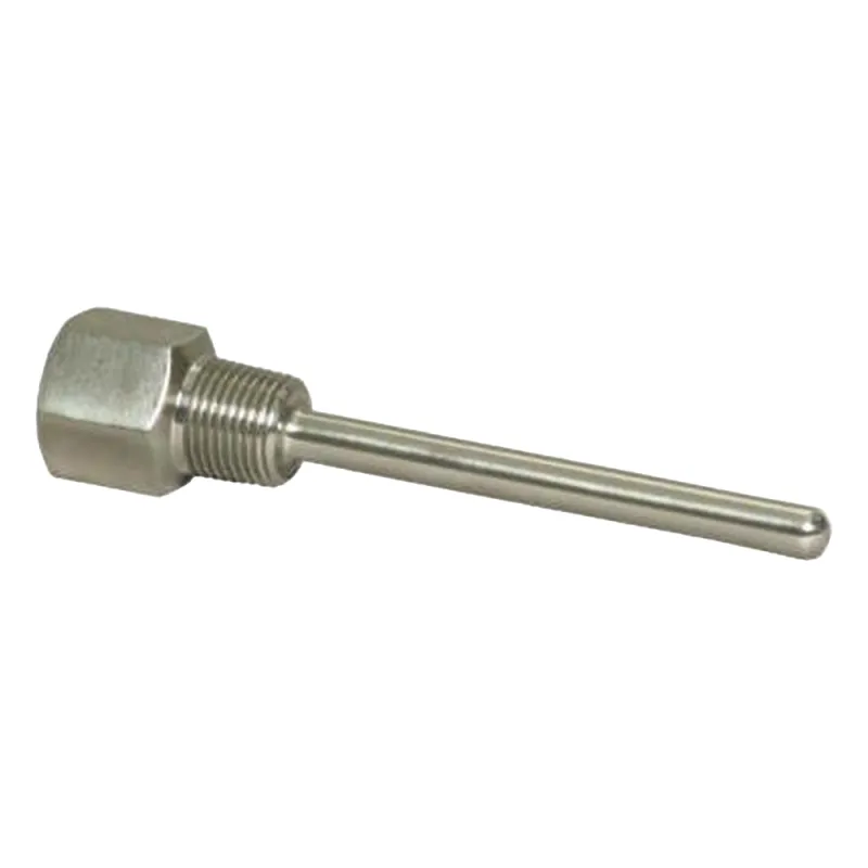 Termopozo de inmersión de 6 pulgadas para sensor de temperatura de agua Honeywell C7041D2001/U