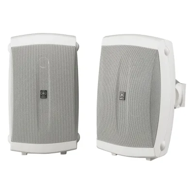 Altavoces de pared | Semi-Exterior | Woofer 6.5 in | Tweeter 1"| 6 ohms | Par | Color Blanco