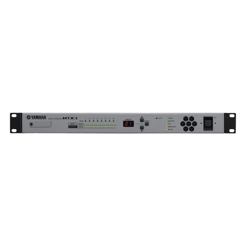 Procesador Matricial de Audio | 26 Entradas | 8 Salidas | Ideal para Instalaciones Comerciales