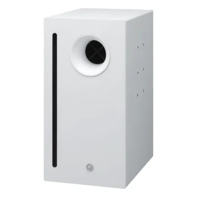 Subwoofer de Superficie | 10" | Baja Impedancia | Bass Reflex | 8 ohms | 100w por canal | Color Blanco