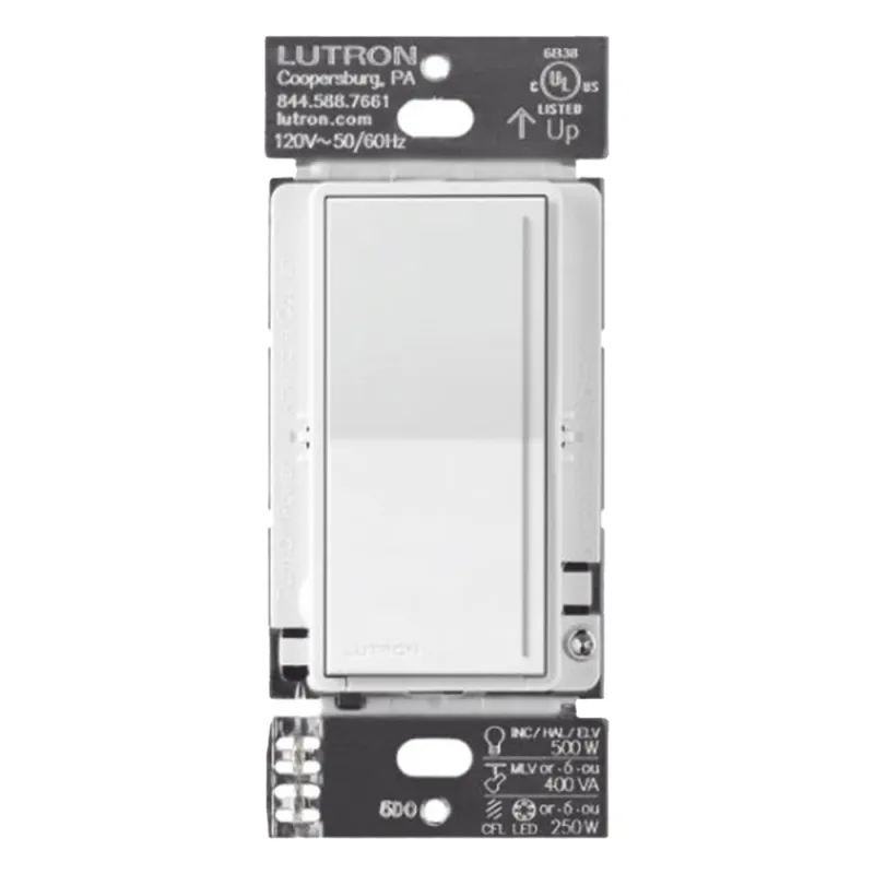 Atenuador auxiliar de pared para control desde múltiples ubicaciones (3 vías o más), sistema RadioRA 3