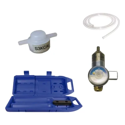 Kit de calibración para gases tóxicos raros HCN, Cl2, HF, NH3 y HCl, para transmisor universal XNX