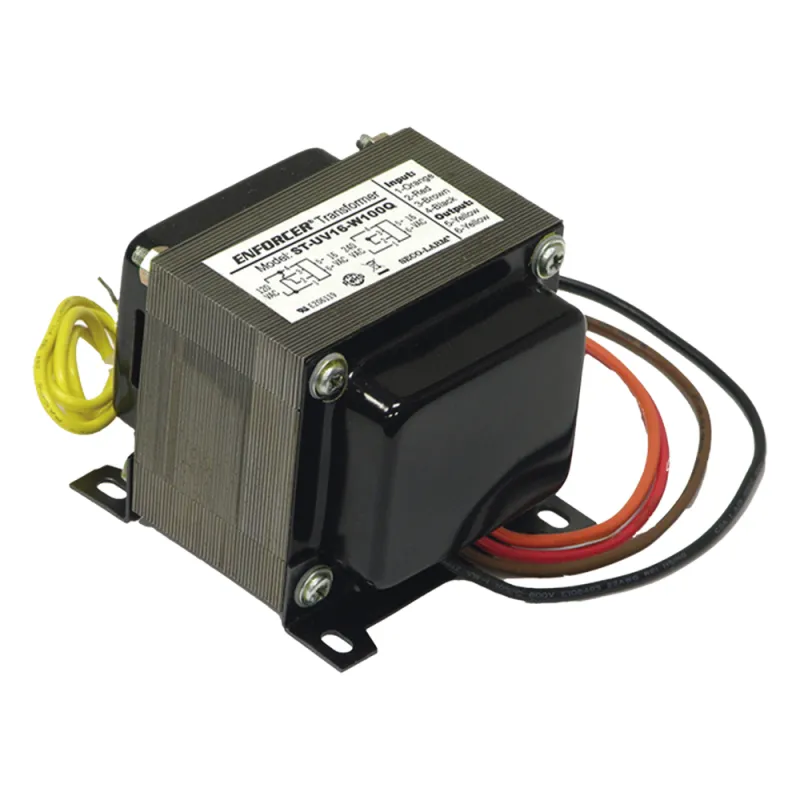 Transformador Abierto ST-UVDA-W100Q / Salida Dual 24/28VAC / 100W / Entradas 120/240VAC / Reducción EMI / Amplia Aplicabilidad