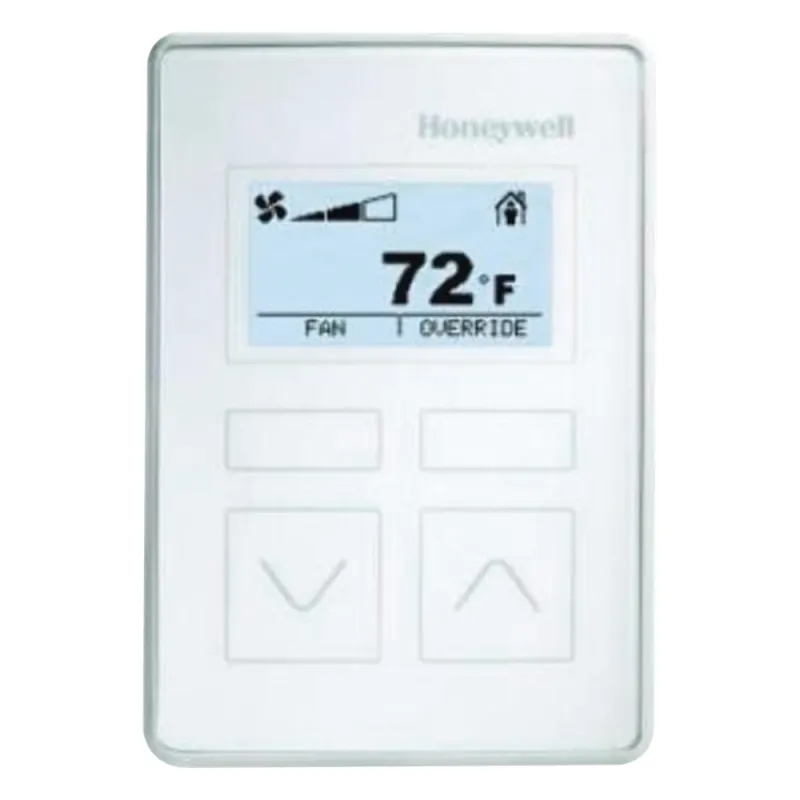 Sensor y display de temperatura para pared con pantalla LCD retroiluminada y bus Sylk para controladores Trend IQX