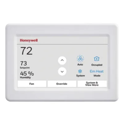Wall module con pantalla táctil a color para control de temperatura, bus Sylk, para controladores VAV Merlin NX