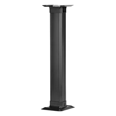 Accesorio de Conexión a Mesa, Para Uso con Canaleta de Piso AFR4BCBL6, Material PVC Rígido, Color Negro