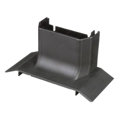 Accesorio de Conexión a Canaleta T70, Para Canaleta de Piso AFR4BCBL6, Material PVC Rígido, Color Negro