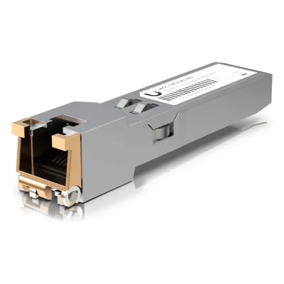 UFiber Tranceptor convertidor de SFP+ a RJ45, velocidades 10/5/2.5/1G