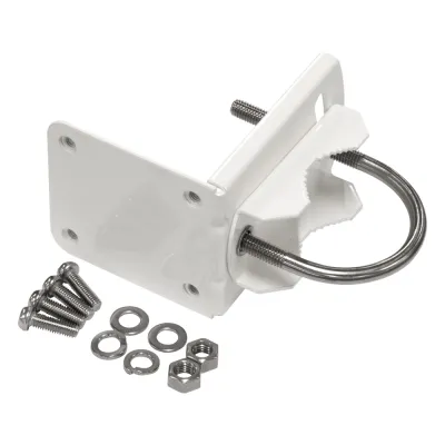 Adaptador básico de montaje en poste para la serie LHG, hecho de metal