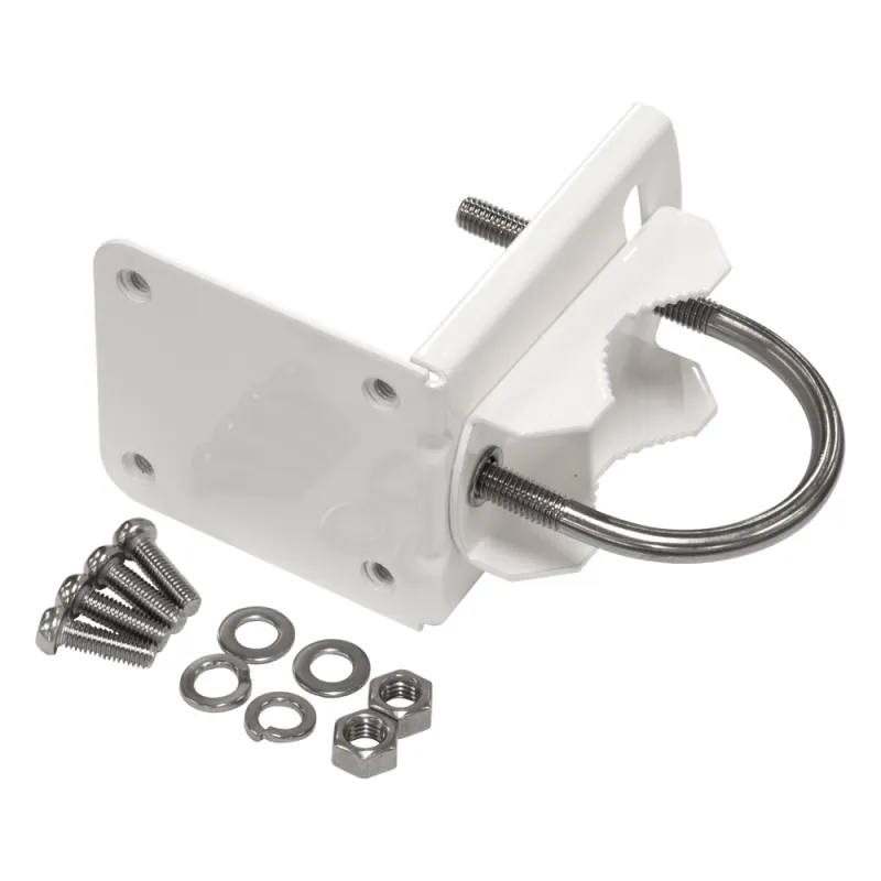 Adaptador básico de montaje en poste para la serie LHG, hecho de metal