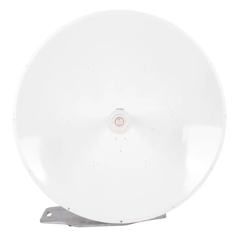 Antena direccional de 4 ft, 5.1 a 7.125 GHz, Ganancia 36 dBi, Conectores RP-SMA Hembra, Polarización doble, incluye montaje para torre o mástil