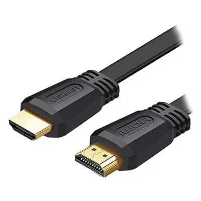 Cable HDMI 2.0 Plano de 5 Metros (16.40 Pies) / 4K@60Hz / HDR / 3D / HEC (Canal Ethernet HDMI) / ARC (Canal de Retorno de Audio) / Color Profundo de 48 Bits / Audio de 32 Canales / HDCP / Audio Dolby True HD 7.1 / 18 Gbps / EstaÑado y Triple Blindaje / A