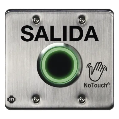 Interruptor IR NoTouch® de Acero Inoxidable, Salida Doble, SALIDA
