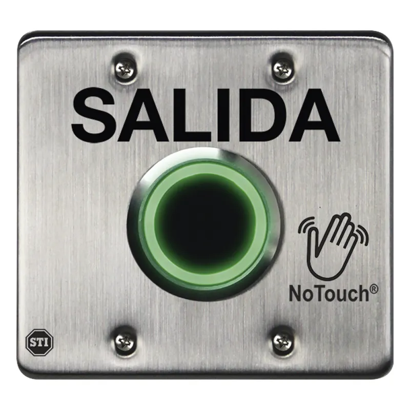 Interruptor IR NoTouch® de Acero Inoxidable, Salida Doble, SALIDA