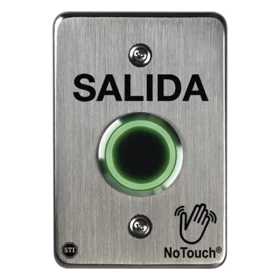 Interruptor IR NoTouch® de Acero Inoxidable, Salida Única, SALIDA