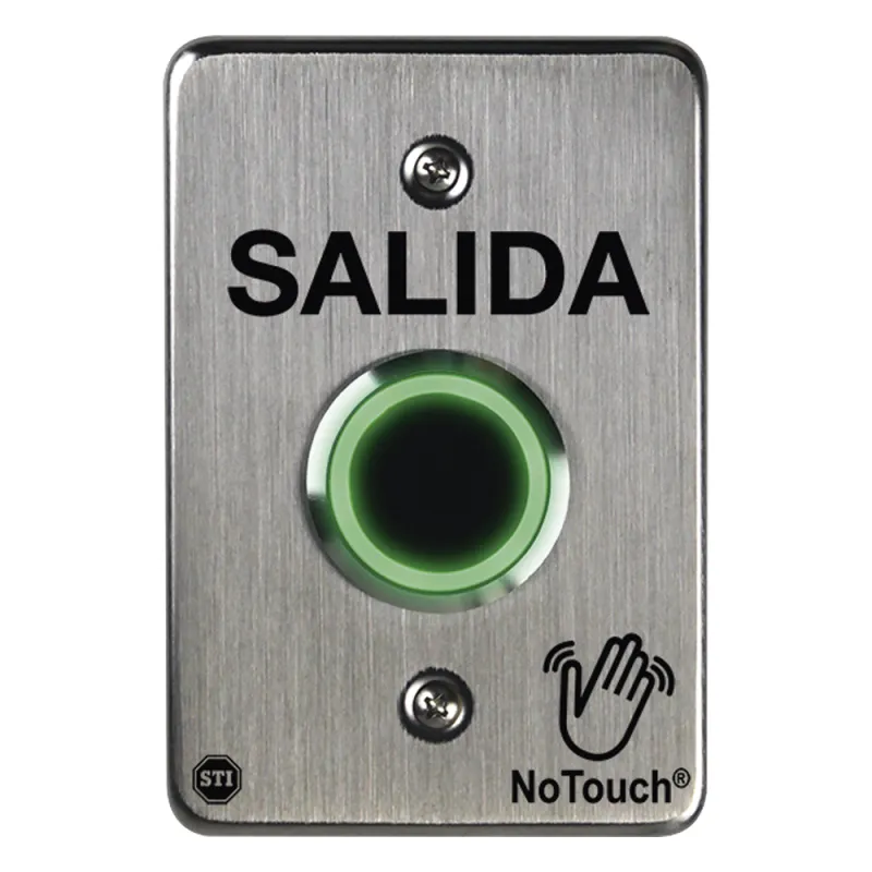 Interruptor IR NoTouch® de Acero Inoxidable, Salida Única, SALIDA
