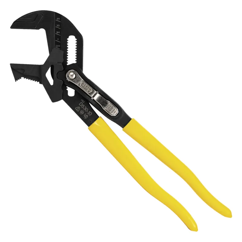 Llave de Pinzas Inglesa y Perico de 10" (25.4 cm). Multiusos de Rápido y Fácil Intercambio. Ver Video Anexo