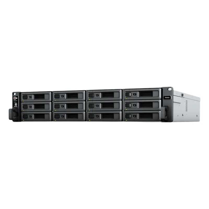 Servidor de Almacenamiento RackStation RS2423+ | 12 Bahías | 2U | Hasta 216 TB | Rendimiento 3,500/1,700 MB/s | Expansión a 432 TB | 10GbE |Alta Disponibilidad.