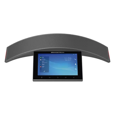 Teléfono - Audioconferencias IP Android 10, 12 líneas SIP con 12 cuentas, pantalla táctil 8", puertos Gigabit, Wi-Fi, Bluetooth, PoE, codec Opus, IPV4/IPV6 con gestión en la nube GDMS