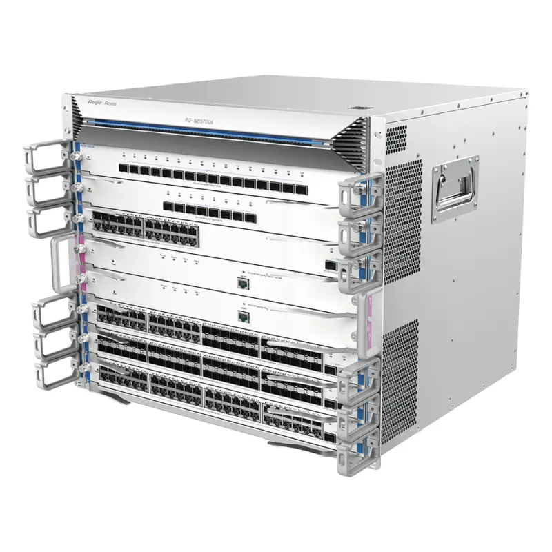 Chasis Switch Core hasta 6 slots para tarjetas modulares M7000 series