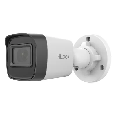 HiLook Series / Bala IP 2 Megapixel (1080p) / Lente 2.8 mm / 20 mts IR / Exterior IP67 / PoE / dWDR / H.265+ / ONVIF