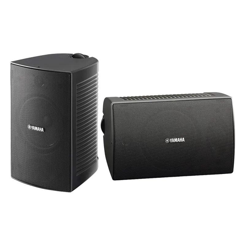 Altavoz de Montaje en Pared | 2 vias | Woofer 4" | Tweeter 1" | IPX3 | 8 ohms | 70/100V | Color Negro | Par