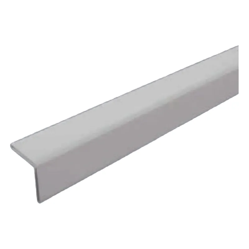 Protector de Esquinas de PVC Rígido, 6 ft (1.82 m) de Largo, Con Pegamento, Autoextinguible (21000-00001)