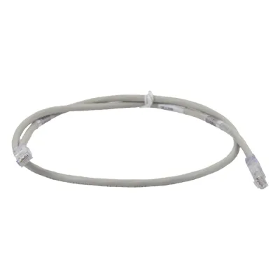 Cable de Parcheo TX6, UTP Cat6, 24 AWG, CM, Color Gris, 0.30 Metros (1 Pie)