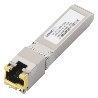 Transceptor Óptico SFP+ a RJ45 /10 Gbps / Conector RJ45 / 10GBASE-T / Distancia de hasta 30 m.