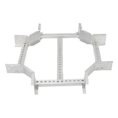Derivación "X" Horizontal de Aluminio Perfil Z / Peralte 3 1/4" / Ancho 12"/ Radio 8" / Incluye Tornillería (CHXHEZ314R8X12AK)