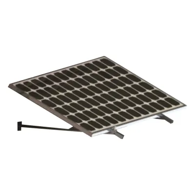 Montaje Para Módulos Solares En Muro Con Espesor De 30-35 mm, Riel 1300mm